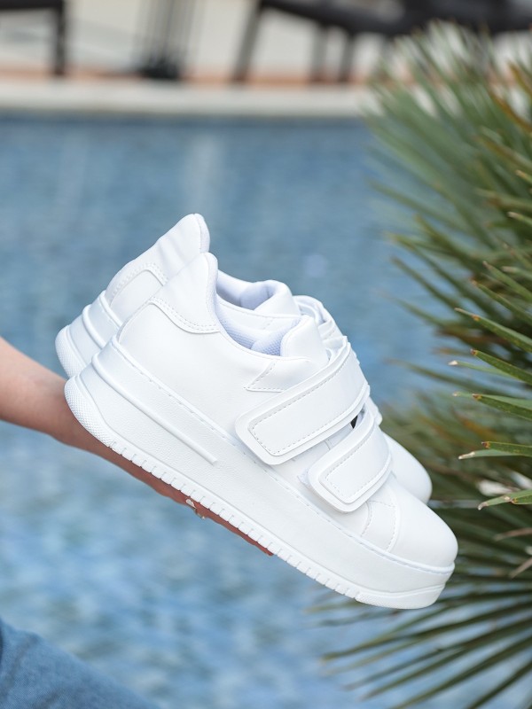 Marx Beyaz Cilt Spor Ayakkabı Marx Beyaz Cilt Spor Ayakkabı