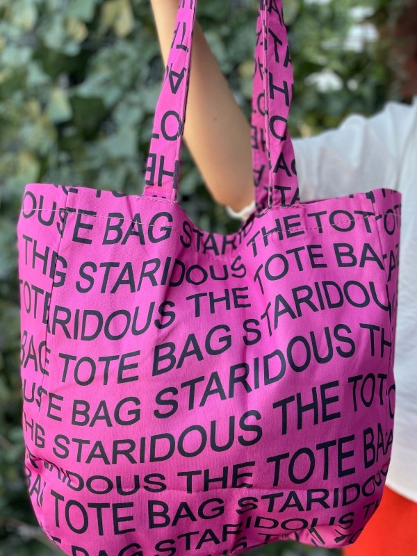 Misa Fuşya Kumaş Çanta