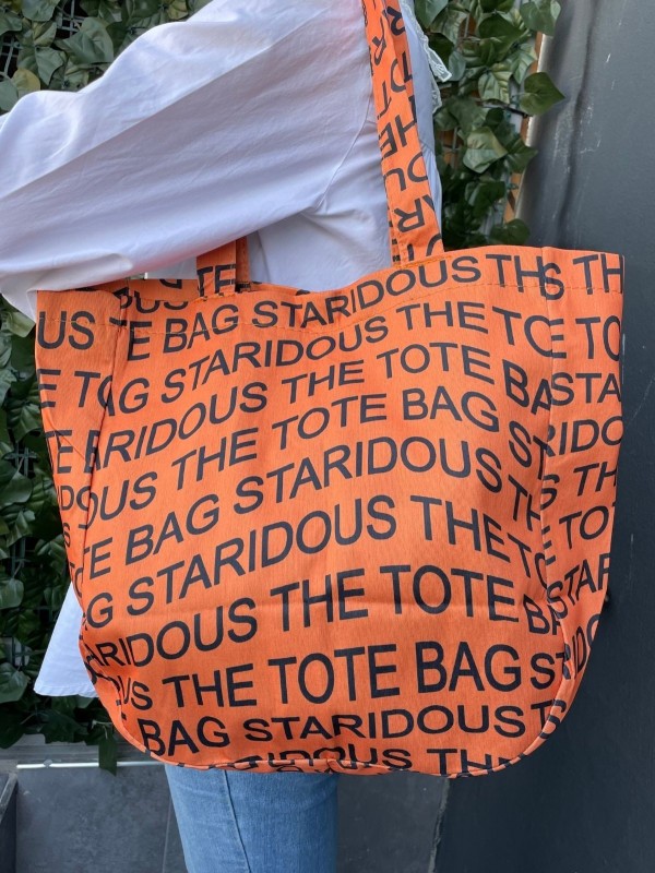 Misa Turuncu Kumaş Çanta