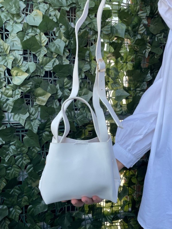 Hepa Beyaz Cilt Çanta