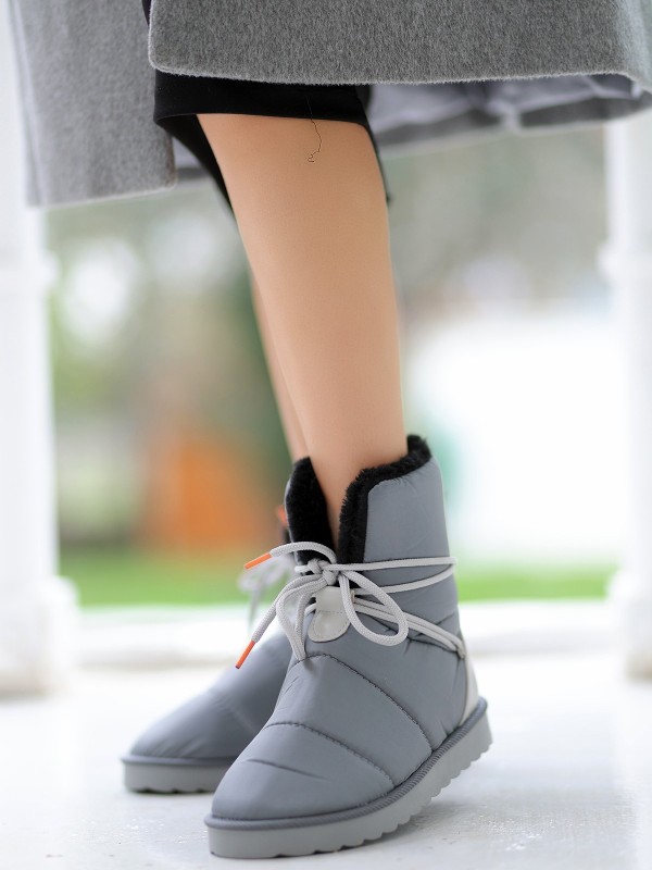 Cora Gri Bağcıklı Bot