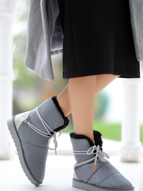 Cora Gri Bağcıklı Bot