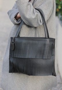 Zoey Siyah Cilt Kol Çantası Zoey Siyah Cilt Kol Çantası