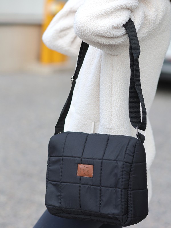 Dina Siyah Paraşüt Çanta