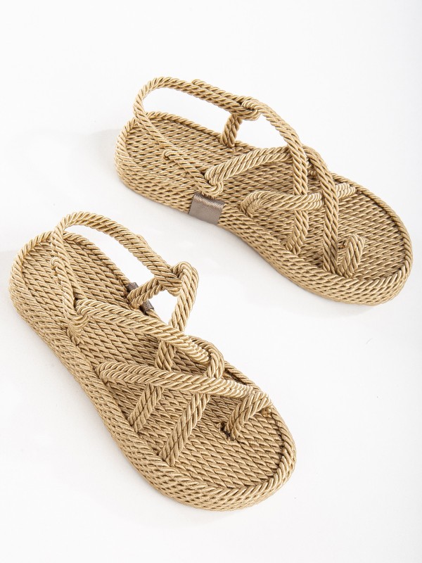 Fore Gold Halatlı Sandalet