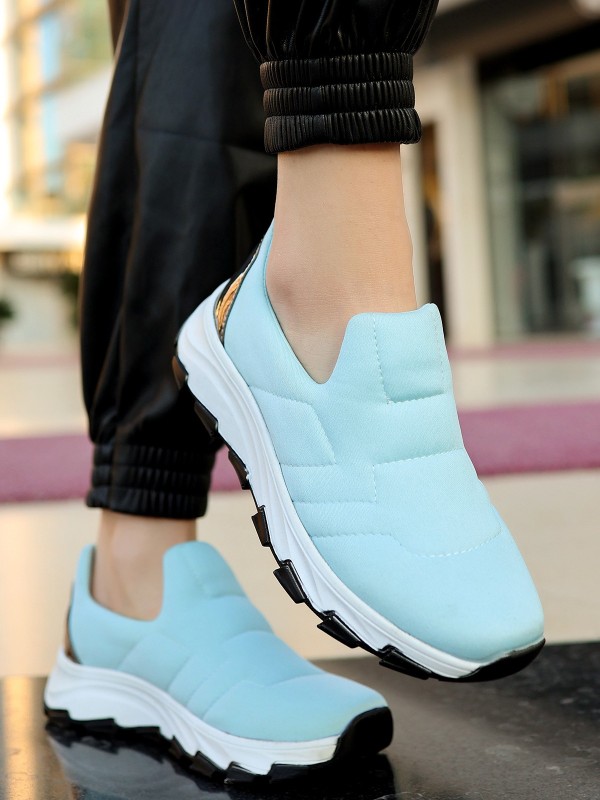 Krista Mavi Streç Spor Ayakkabı