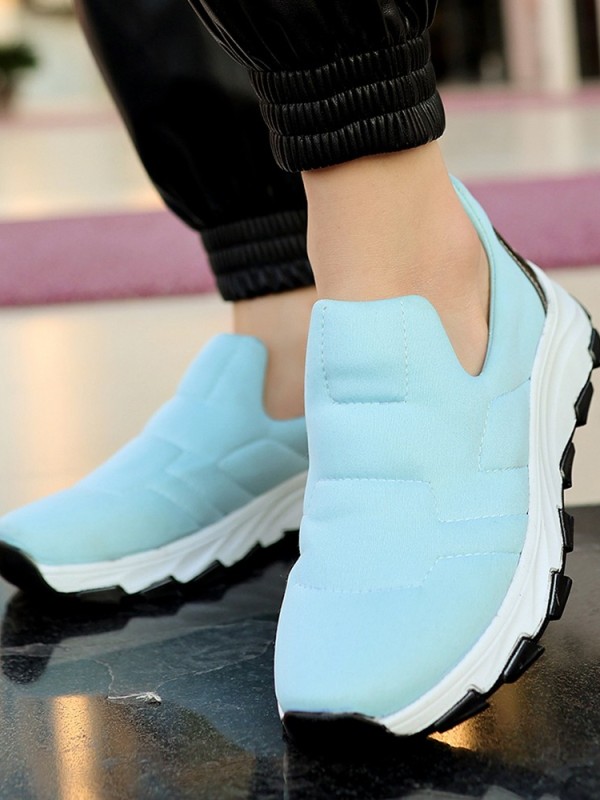 Krista Mavi Streç Spor Ayakkabı