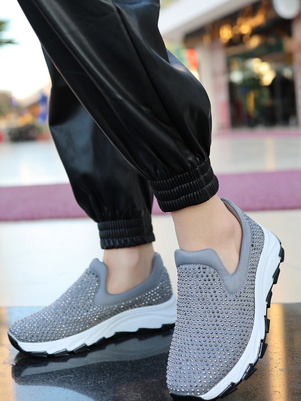 Mıry Gri Streç Spor Ayakkabı