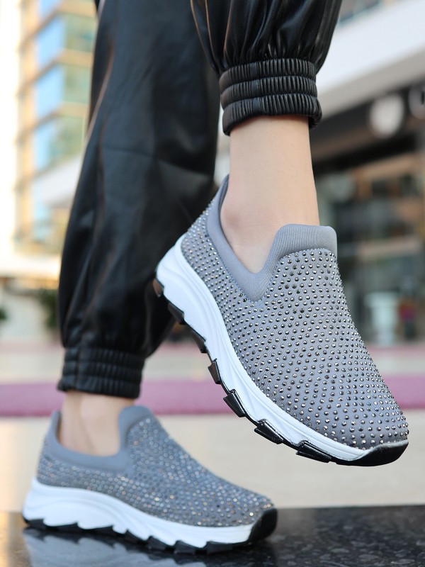 Mıry Gri Streç Spor Ayakkabı