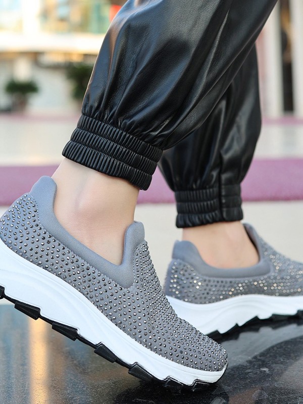 Mıry Gri Streç Spor Ayakkabı