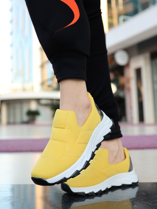 Krista Hardal Streç Spor Ayakkabı Krista Hardal Streç Spor Ayakkabı