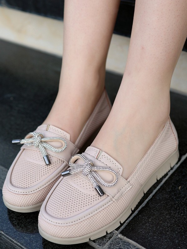 Owent Nude Cilt Babet Ayakkabı