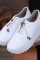 Romy Beyaz Cilt  Bağcıklı Spor Ayakkabı