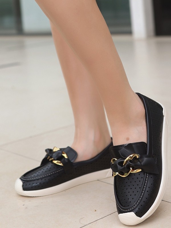 Riwan Siyah Cilt Babet Ayakkabı