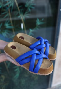 Tenda Mavi Cilt Terlik Tenda Mavi Cilt Terlik