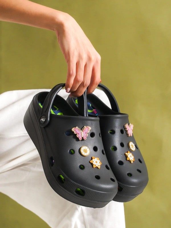 Mima Siyah Dolgu Topuk Terlik