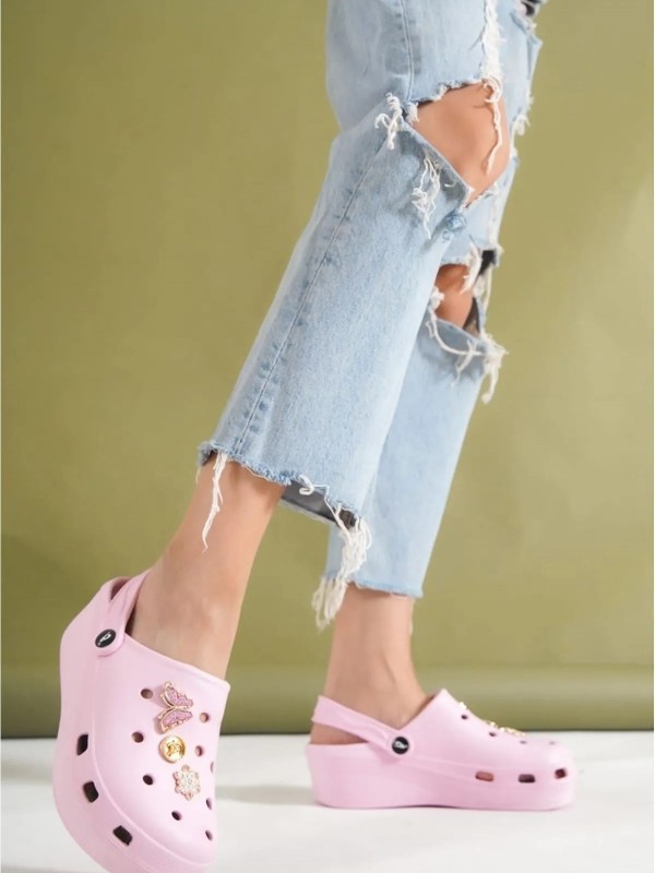 Mima Pembe Dolgu Topuk Terlik