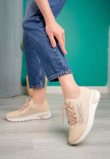 Edne Bej Triko Bağcıklı Spor Ayakkabı