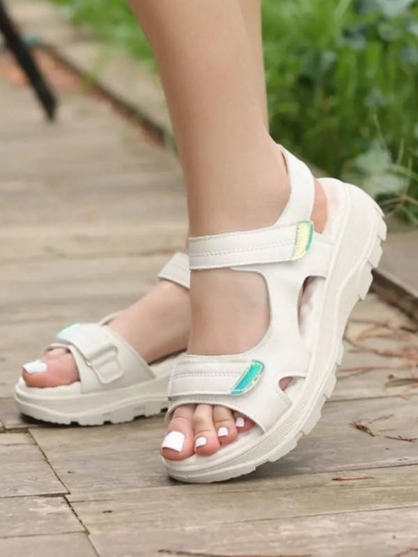 Jrita Bej Deri Sandalet