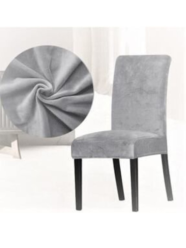 Bemraxİpek Görünümlü Kadife Sandelye Kılıfı