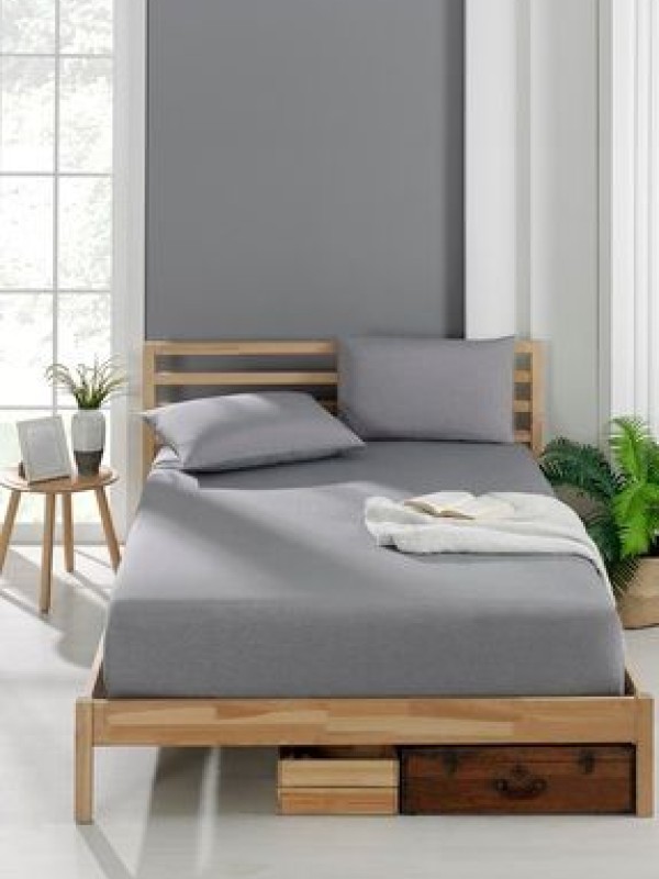 ValeziumAkfil Kumaş Lastikli Fıtted Yastıklı Çarşaf Seti