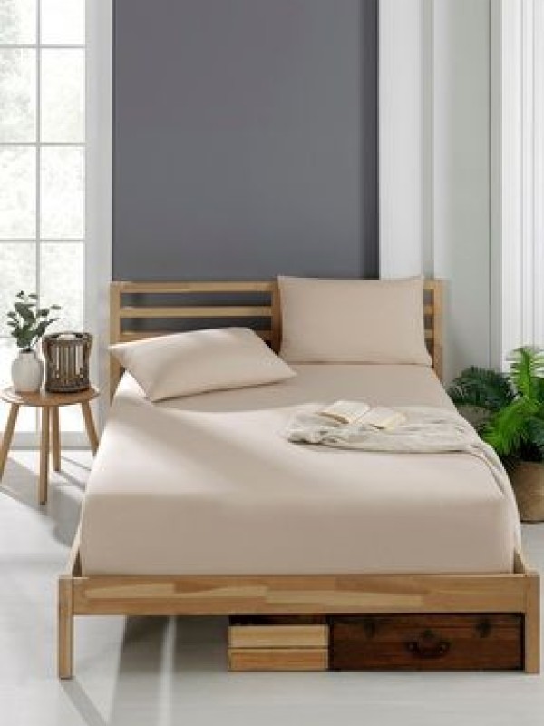 ValeziumAkfil Kumaş Lastikli Fıtted Yastıklı Çarşaf Seti