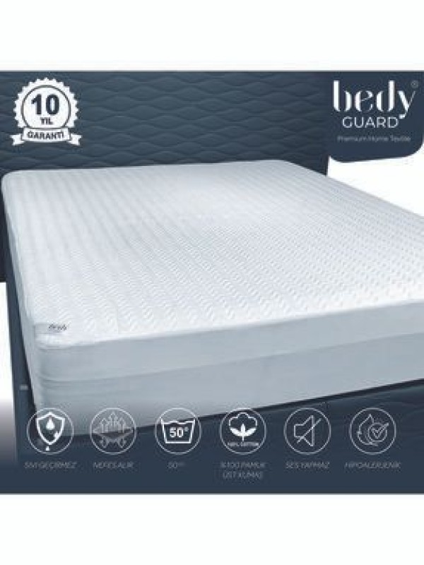 BEDY GUARDRoyal 300gsm Kapitone Sıvı Geçirmez Yatak Koruyucu Alez
