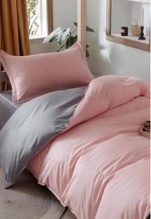 AlwaysÇarşafı Lastikli Çift Taraflı Tek Kişilik Nevresim Takımı