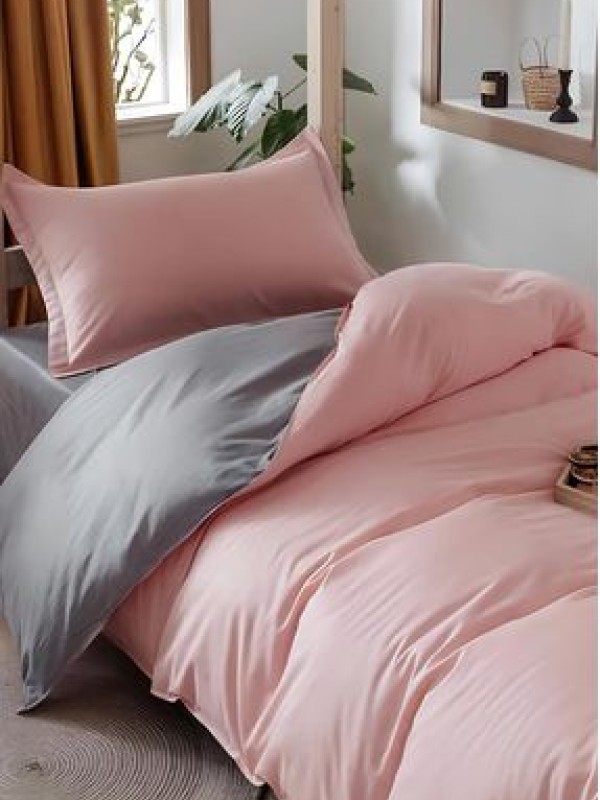 AlwaysÇarşafı Lastikli Çift Taraflı Tek Kişilik Nevresim Takımı