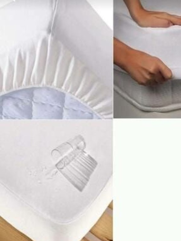 ÖzdilekBeyaz Micro Fitted Sıvı Geçirmez Yatak Koruyucu Alez