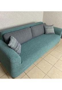 Gerbera Home Collection Jakarlı Ağaç Kabuğu Koltuk Örtüsü Koltuk Kılıfı Çekyat Örtüsü Takımı 3+3+1+1