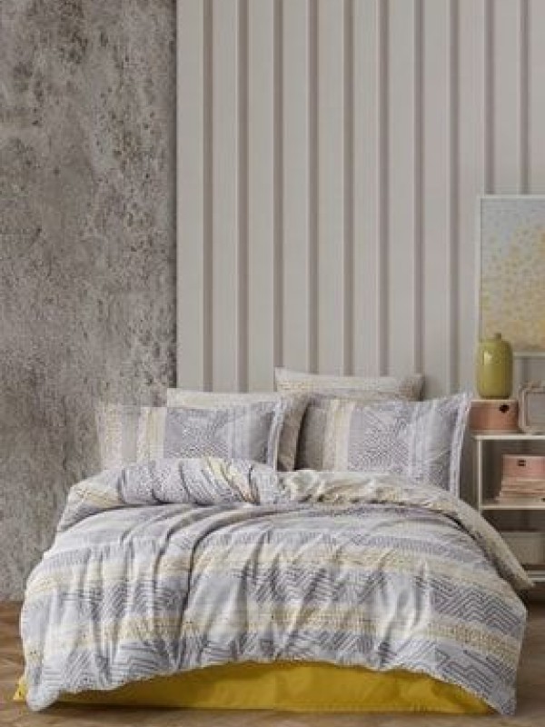 Soley| Mirena | %100 Pamuklu Çift Kişilik Nevresim Takımı