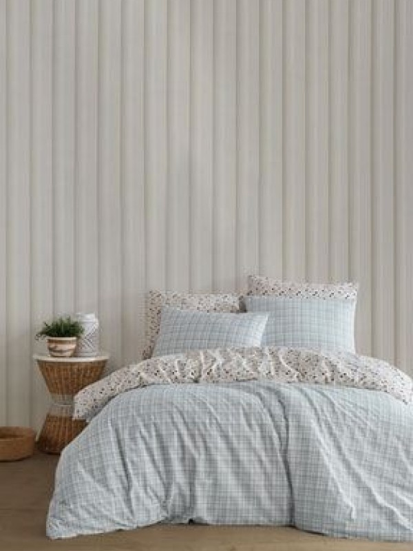 Soley| Mix & Match | Mosaic | %100 Pamuklu Çift Kişilik Nevresim Seti